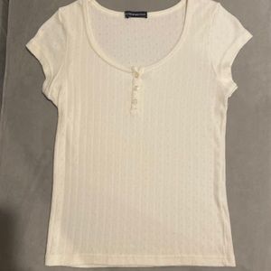 Brandy melville zelly long eyelet top